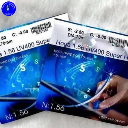 TRÒNG KÍNH HOGA 1.56SP UV400 SUPER HMC CHÍNH HÃNG