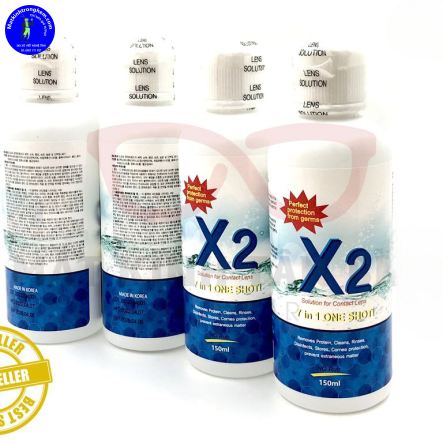 DUNG DỊCH VỆ SINH KÍNH ÁP TRÒNG X2 150ml HÀN QUỐC