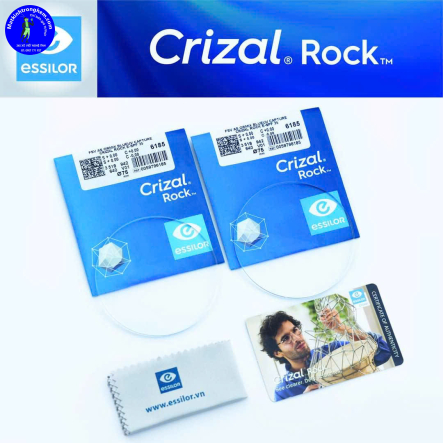 TRÒNG KÍNH ÁNH SÁNG XANH ESSILOR CRIZAL ROCK- CHIẾT SUẤT 1.67