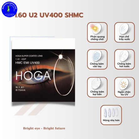 TRÒNG CHỐNG UV HOGA VIỆT NAM-CHIẾT SUẤT 1.61
