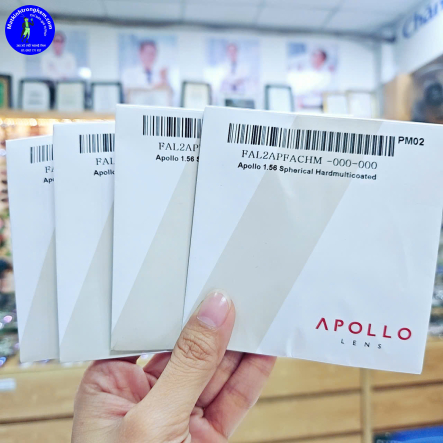 TRÒNG CHỐNG UV APOLLO SINGAPORE- CHIẾT SUẤT 1.56
