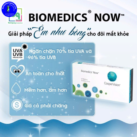 KÍNH ÁP TRÒNG BIOMEDICS NOW- COOPERVISION MỸ