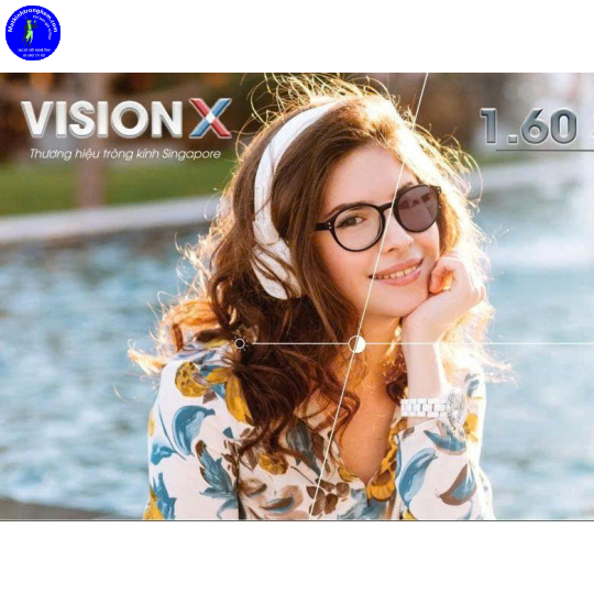 TRÒNG ĐỔI MÀU LỌC ÁNH SÁNG XANH VISION X CHIẾT SUẤT 1.60AS SUN PROTECT- ĐỔI MÀU KHÓI
