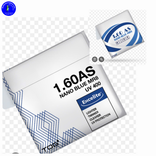 TRÒNG KÍNH MỎNG LỌC ÁNH SÁNG XANH NANO BLUE TOG- CHIẾT SUẤT 1.60