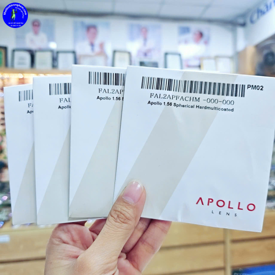 TRÒNG CHỐNG UV APOLLO SINGAPORE- CHIẾT SUẤT 1.56