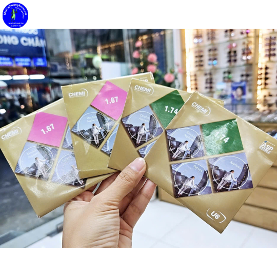 TRÒNG KÍNH SIÊU MỎNG 1.74 DAS- CHEMI HÀN QUỐC