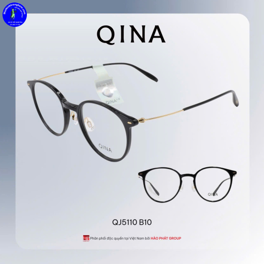 GỌNG KÍNH QINA CHÍNH HÃNG QJ5110 B10